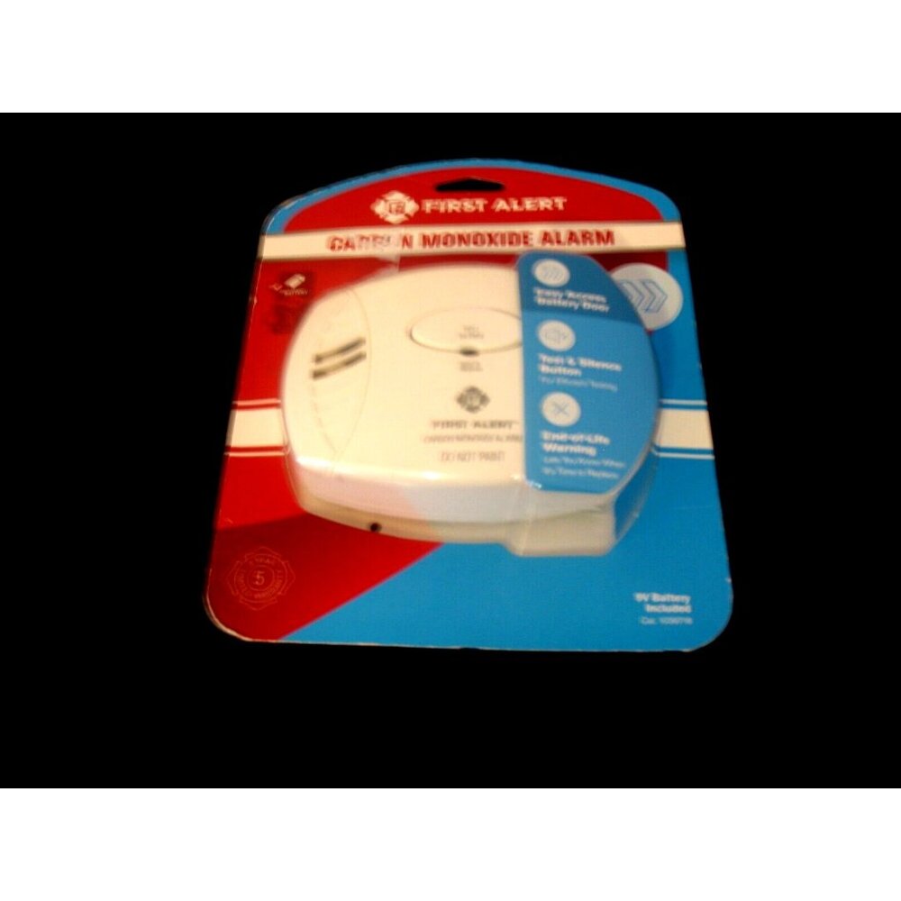 First Alert 1039718 CO410 Battery-Powered Carbon Monoxide Alarm